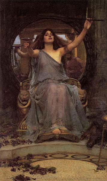 John William Waterhouse Circe Offering the Cup to Odysseus china oil painting image